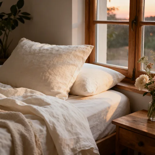 Sachet lavande sur oreiller